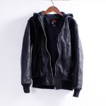 Men’s Leather Jacket – Hoodie